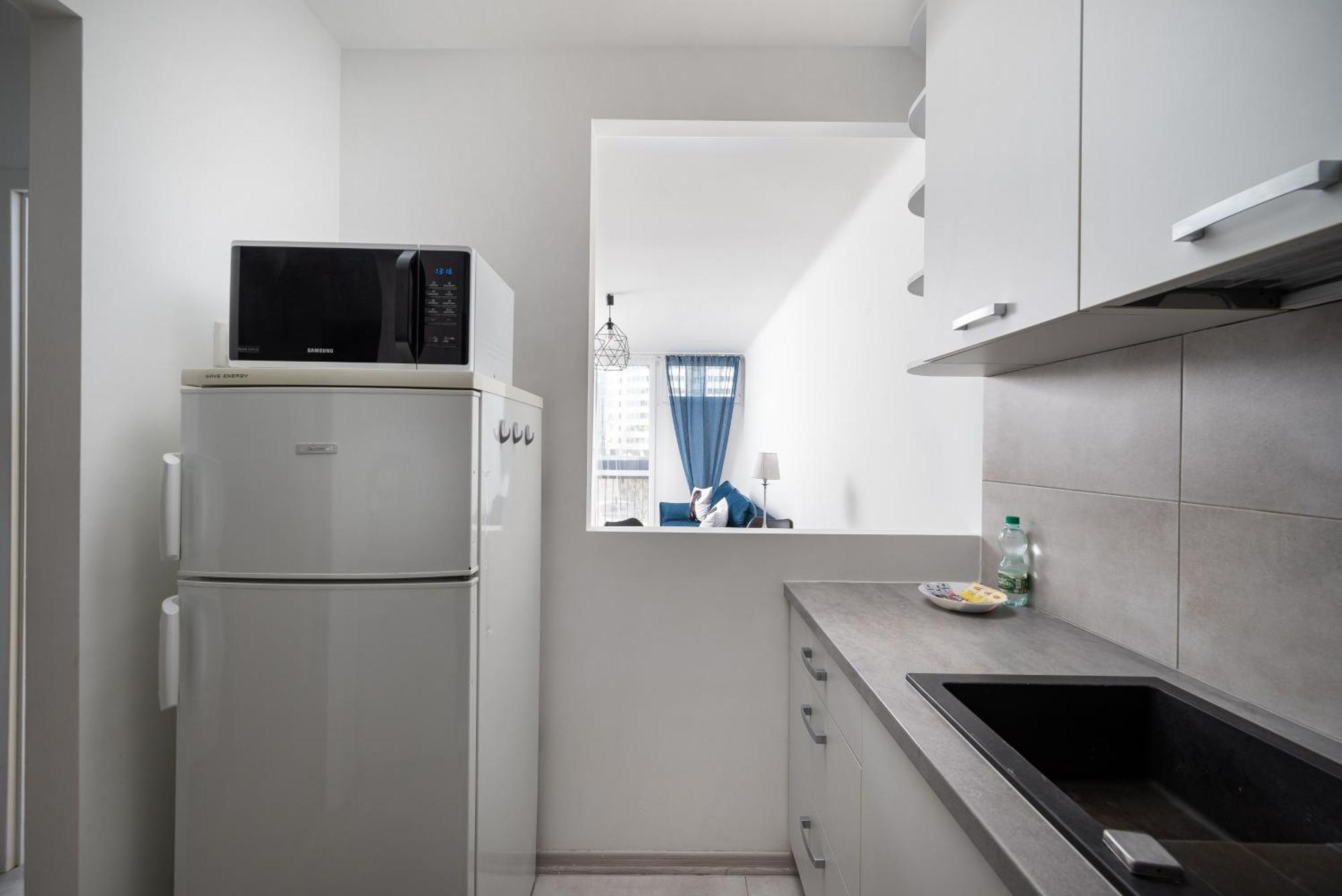 Grzybowska Blue City Centre Apartment Warsaw Exterior photo