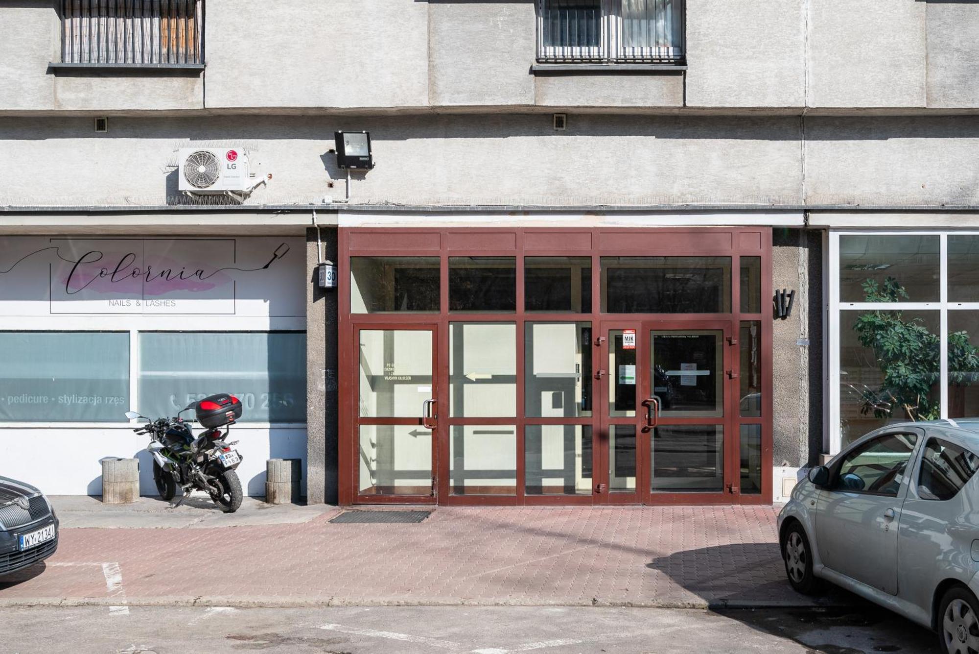Grzybowska Blue City Centre Apartment Warsaw Exterior photo
